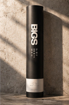Bigs black tube standing upright